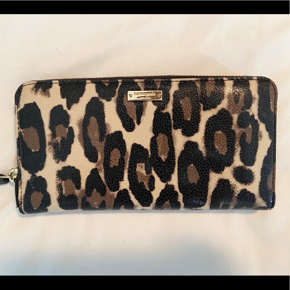 Kate Spade Leopard Wallet